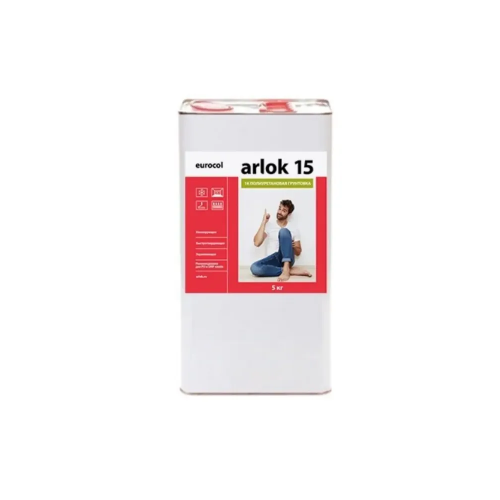 Грунтовка полиуретановая изолирующая укрепляющая Arlok 15 1K-PU 5 кг