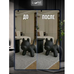 Аэрозольная краска LUNE COLOREE Эмаль универсальная быстросохнущая черный матовый RAL 9005, 520мл