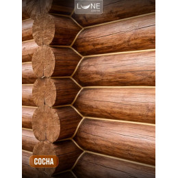 Комплект герметиков (мастика) для срубов акриловый LUNE COLOREE цвет сосна 0.9 кг