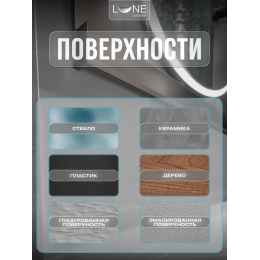 Герметик силиконовый санитарный Lune Coloree прозрачный 280 мл