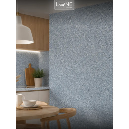 Жидкие обои Lune Coloree Silk Pro цвет синий с темно-серым 0.75 кг