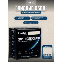 Жидкие обои Lune Coloree Silk Pro цвет светло-бежевый 0.75 кг