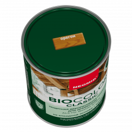 Пропитка для защиты древесины матовая Neomid Bio Color Classic цвет орегон 0,9 л