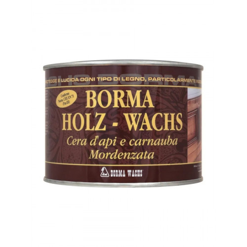 Воск пчелиный Borma Wachs Holzwachs Bee's цвет 66 темная вишня 500 мл