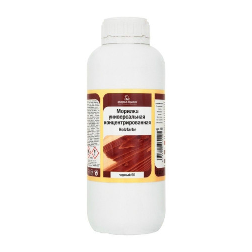 Морилка Holzfarbe PX PRO Borma Wachs цвет 60 черный 5 кг