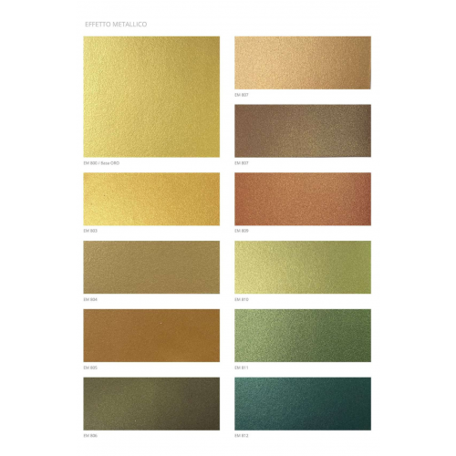 Краска декоративная DECORAZZA EFFETTO METALLICO ARGENTO EM 001, 1 кг