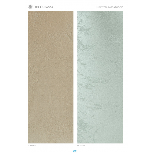 Краска декоративная DECORAZZA LUCETEZZA ARGENTO LC 001, 1 кг