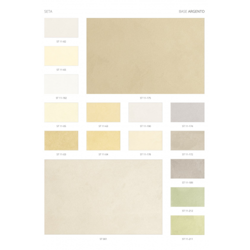 Краска декоративная DECORAZZA SETA ARGENTO ST 001, 1 кг