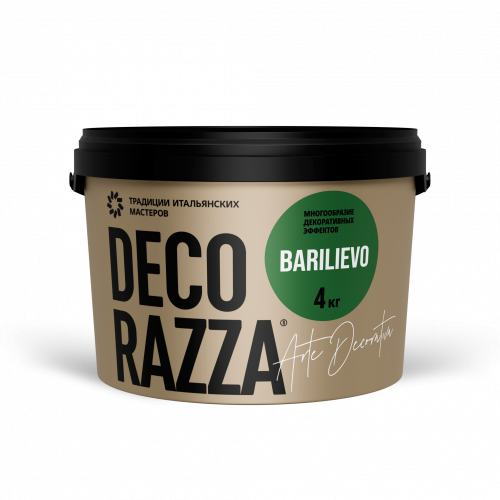 Фактурное покрытие DECORAZZA BARILIEVO 4 кг