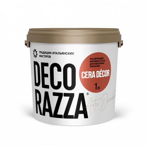 Финишное покрытие DECORAZZA CERA DECOR, 1 кг