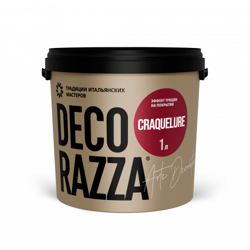 Финишное покрытие DECORAZZA CRAQUELUR, 1 кг