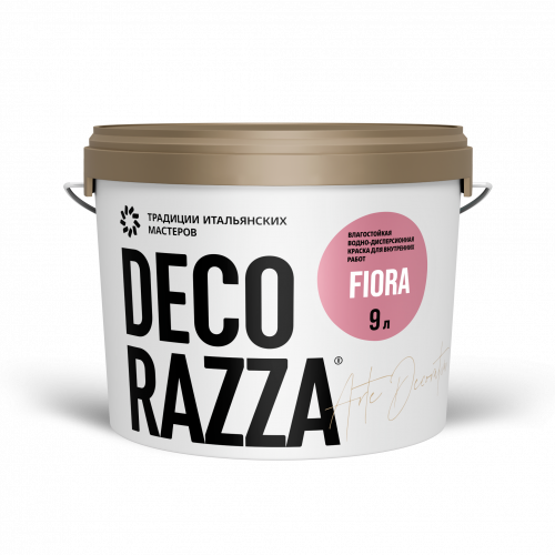 Краска DECORAZZA FIORA база А, 9 кг