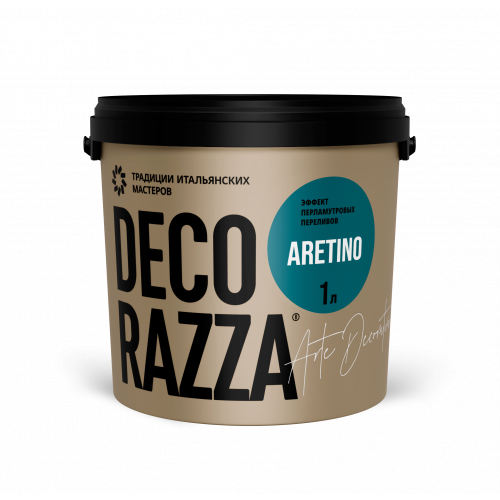 Краска декоративная DECORAZZA ARETINO AR 001, 1 кг