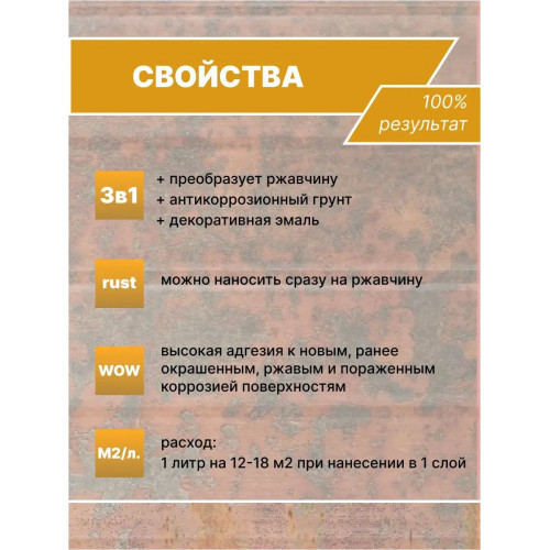 Грунт-эмаль по ржавчине 3 в 1 Dali 10 л RAL 5002 ультрамарин