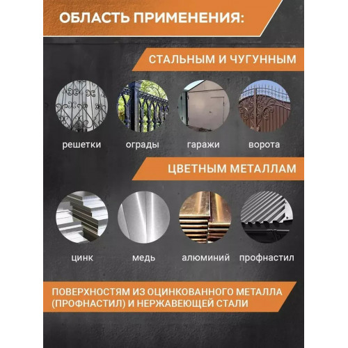 Грунт-эмаль по ржавчине 3 в 1 Dali 10 л RAL 5002 ультрамарин