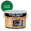 Грунт-эмаль по ржавчине 3 в 1 Dali 10 л RAL 6029 зеленый