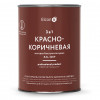 Грунт-эмаль по ржавчине 3 в 1 ELCON матовая красно-коричневая 0.8 кг (1/12)