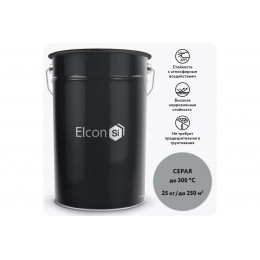 Эмаль Elcon ОС-12-03 серая RAL 7040 (до 300°С) 25 кг