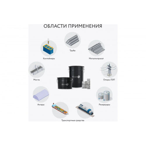 Цинконаполненная грунт-эмаль Elcon Zintech 60% 0,7 кг