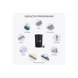 Цинконаполненный грунт, состав для холодного цинкования Elcon zintech 60%, 25 кг
