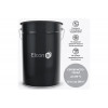 Термостойкая эмаль Elcon КО-8104 серебристо-серая 650 градусов, 25 кг