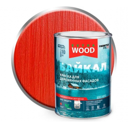 Краска для деревянных фасадов Farbitex Profi Wood Extra Байкал цвет княженика 0,75 кг