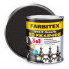 Грунт-эмаль по ржавчине 3 в 1 Farbitex алкидная глянцевая цвет черная 5 кг