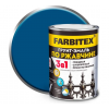 Грунт-эмаль по ржавчине 3 в 1 Farbitex алкидная глянцевая цвет синий 0,8 кг
