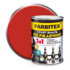 Грунт-эмаль по ржавчине 3 в 1 Farbitex алкидная глянцевая цвет красная 0,8 кг