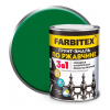 Грунт-эмаль по ржавчине 3 в 1 Farbitex алкидная глянцевая цвет зеленая 0,8 кг