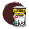 Грунт-эмаль по ржавчине 3 в 1 Farbitex алкидная глянцевая цвет коричневая 0,8 кг