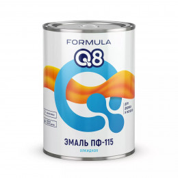 Эмаль ПФ-115 FORMULA Q8 ярко-зеленая 0,9 кг