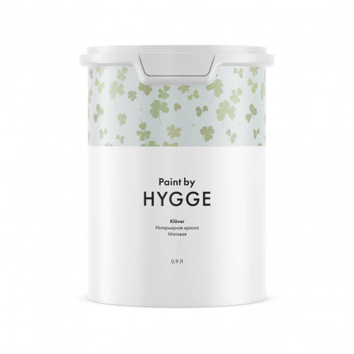 Краска для стен и потолков HYGGE Paint Klover/Кловер база A 0.9 л