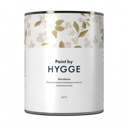 Краска для стен и потолков HYGGE Paint SilverBloom/Серебряное цветение база A 0.9 л