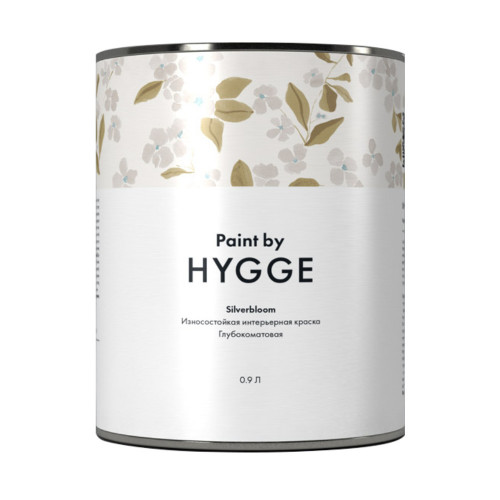 Краска для стен и потолков HYGGE Paint SilverBloom/Серебряное цветение база A 0.9 л