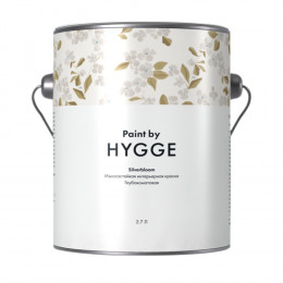 Краска для стен и потолков HYGGE Paint SilverBloom/Серебряное цветение база A 2.7 л