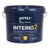 Краска интерьерная HUSKY INTERIO 2 глубокоматовая 9 кг