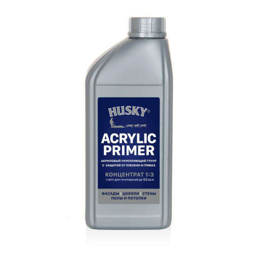 Грунт-концентрат акриловый HUSKY ACRYLIC PRIMER 1:3 1кг