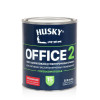 Краска интерьерная HUSKY OFFICE 2 акриловая суперпрочная глубокоматовая база С 0.9 кг