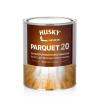 Лак паркетный суперпрочный Husky Parquet 20 полуматовый 0.9 кг