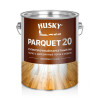 Лак паркетный суперпрочный Husky Parquet 20 полуматовый 2.7 кг