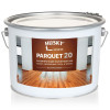 Лак паркетный суперпрочный Husky Parquet 20 полуматовый 9 кг