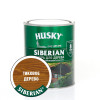 Лазурь для дерева HUSKY SIBERIAN полуглянцевая тиковое дерево 0.9 кг