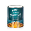 Лак яхтный атмосферостойкий Husky Yacht 20 полуматовый 0.9 кг