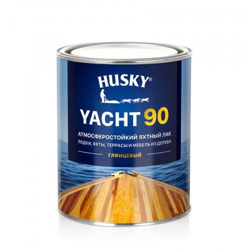 Атмосферостойкий яхтный лак HUSKY YACHT 90 глянцевый 0.9 кг