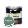 Грунт-эмаль 3 в 1 Husky Klondike по металлу молотковая салатовый 0.25кг