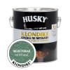 Грунт-эмаль 3 в 1 по металлу Husky Klondike молотковая по ржавчине салатовая 2.5 кг