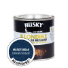 Грунт-эмаль 3 в 1 по металлу Husky Klondike молотковая по ржавчине синий сапфир 0.25кг