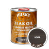 Тиковое масло для дерева с твердым воском HUSKY  Венге 0.9 л