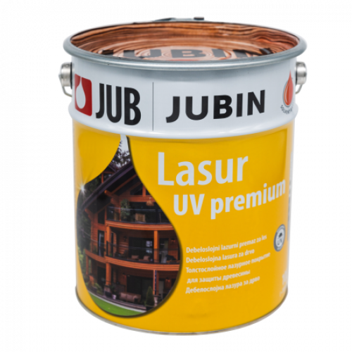 Лазурная пропитка для дерева JUB Lasur UV Premium серый, 2.5 л